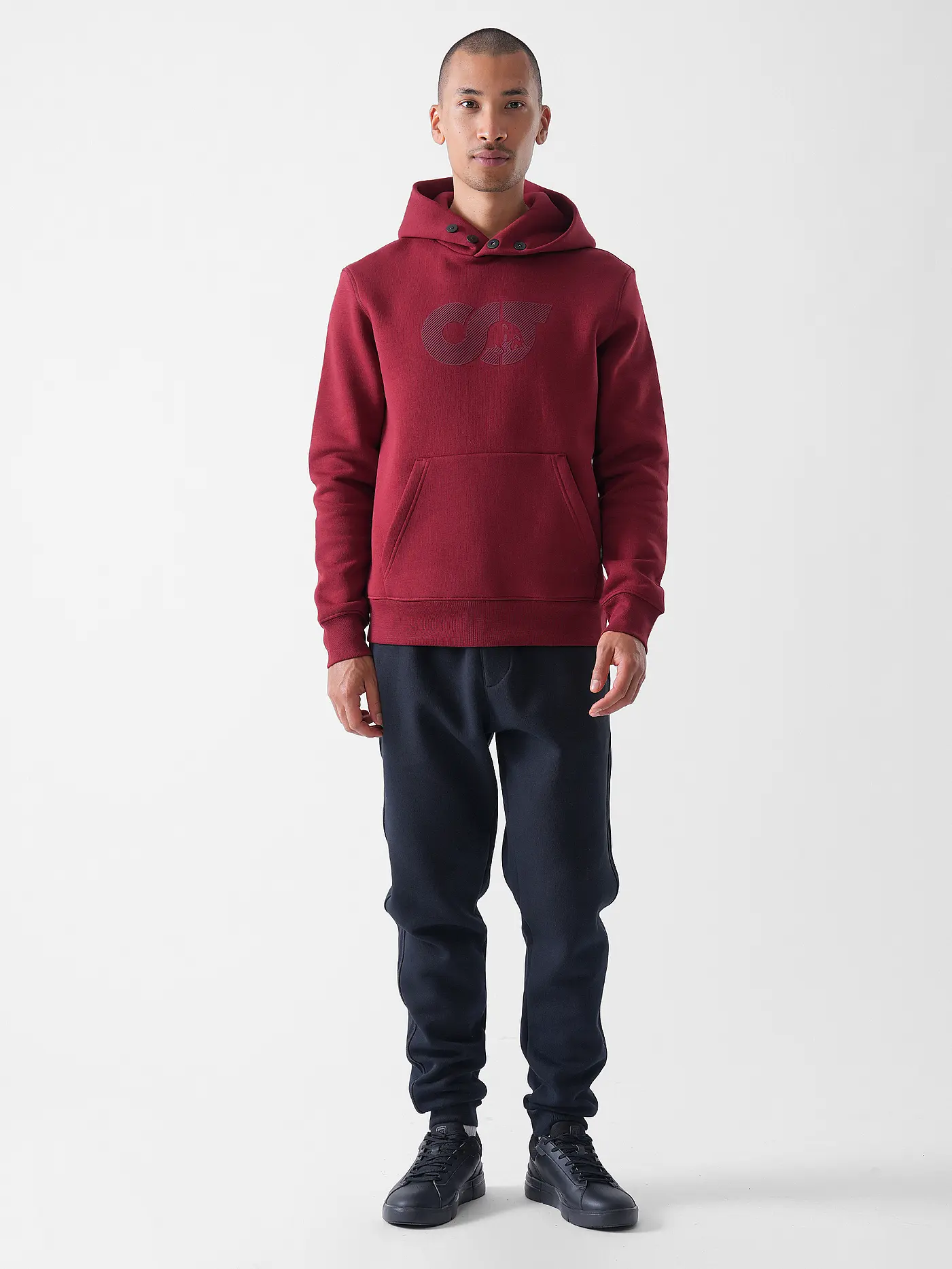 ALPHATAURI | Kapuzensweater - Hoodie SHERO | dunkelrot